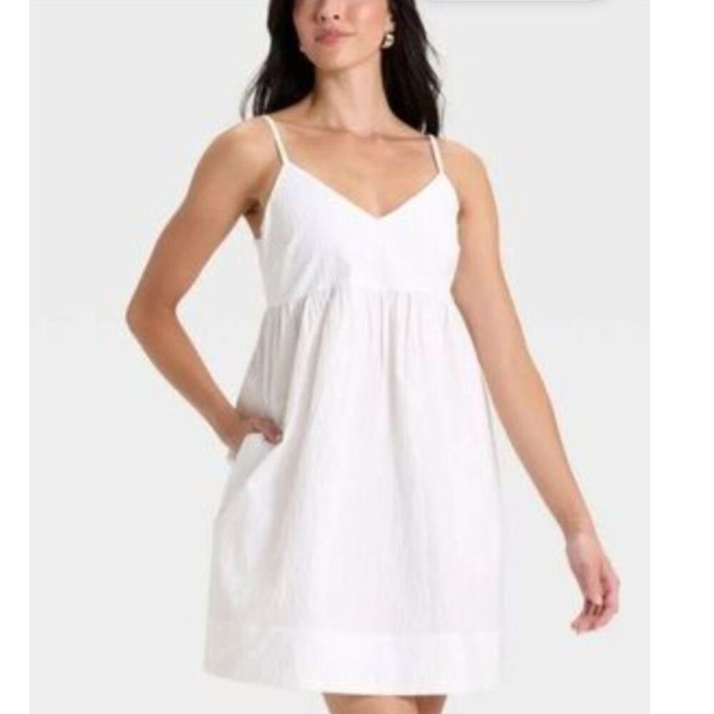 A New Day Women's White Dress Size S